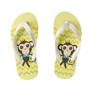 monkey, Flip Flops, Kids Kid's Thongs