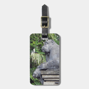 Monkey Forest Luggage Tag