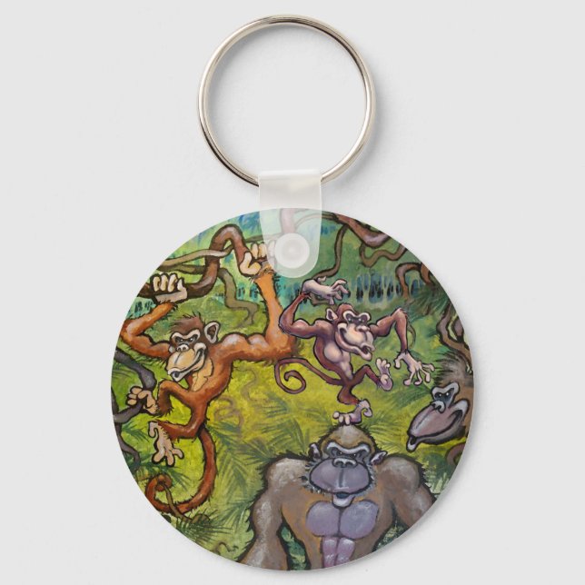 Monkey Fun Key Ring (Front)