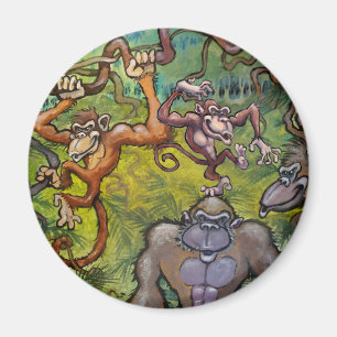 Monkey Fun Magnet
