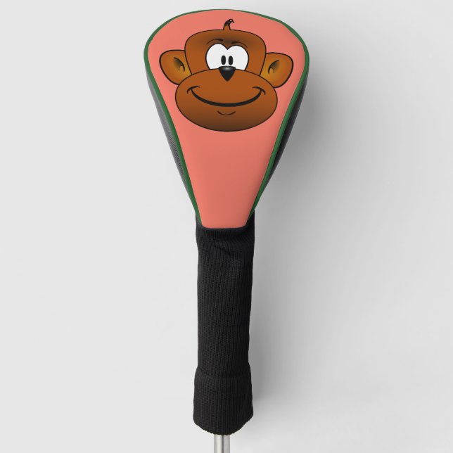 MONKEY FUNNY GOLF DRIVER COVER (Front)