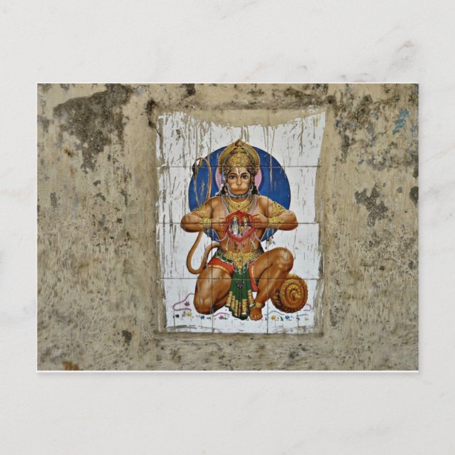 Monkey God Postcard (Front)