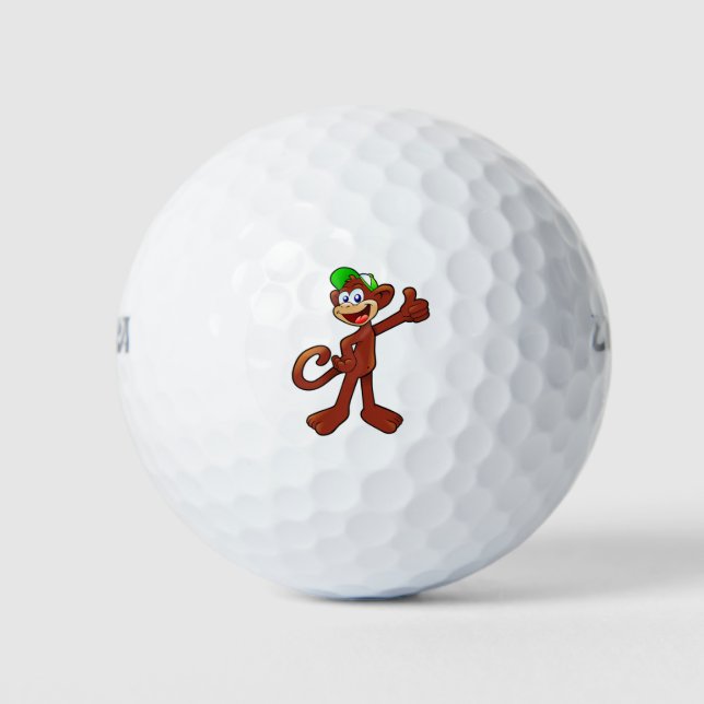 Monkey 🐵 golf balls (Front)