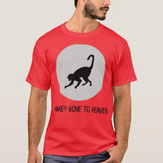 Monkey Gone To Heaven black T-Shirt