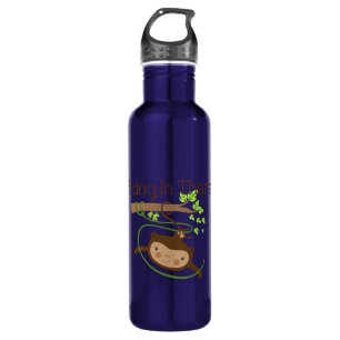 Monkey Hang in There 710 Ml Water Bottle