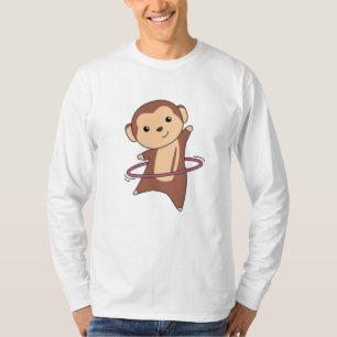 Monkey Hullern Funny Dancing Sport Huller Tires T-Shirt