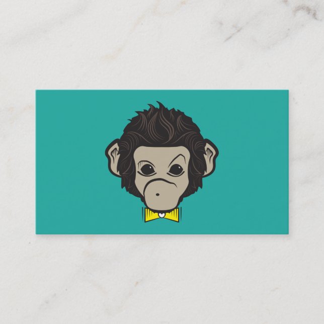 monkey identica business card (Front)