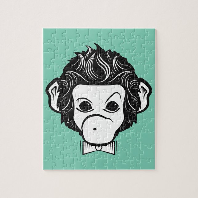 monkey identica jigsaw puzzle (Vertical)