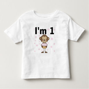 Monkey I'm 1 Birthday Tshirts and Gifts