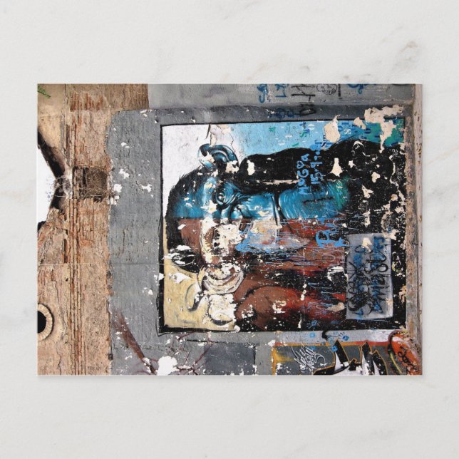 Monkey in Granada Postcard (Front)