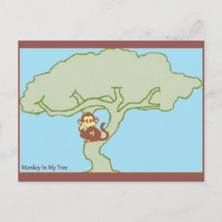 Monkey In My Tree Postcards
