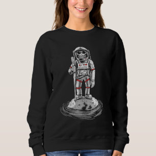 Monkey In Space Astronaut Monkey Sweatshirt