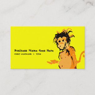 monkey ink business card