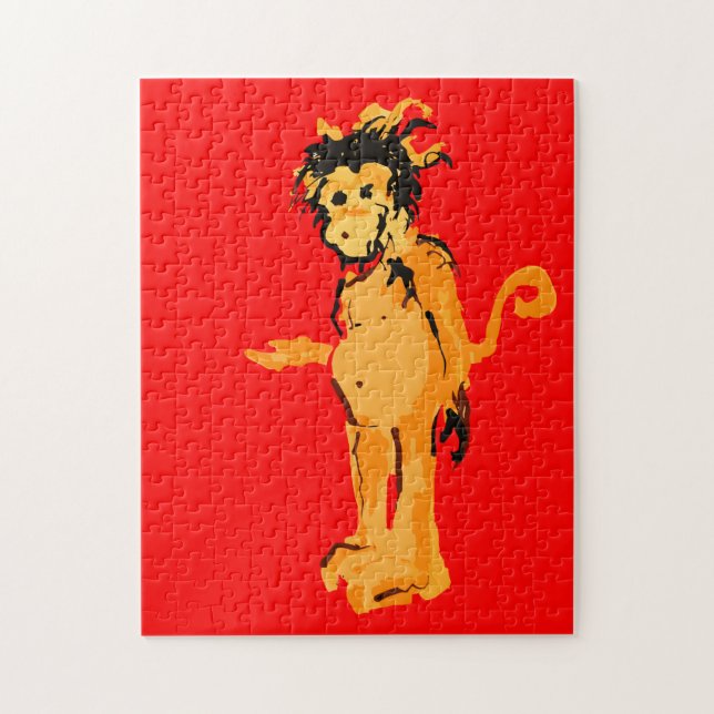 monkey ink jigsaw puzzle (Vertical)