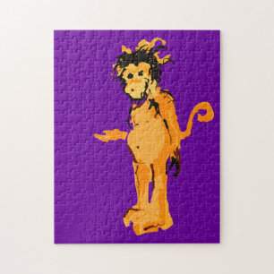 monkey ink jigsaw puzzle