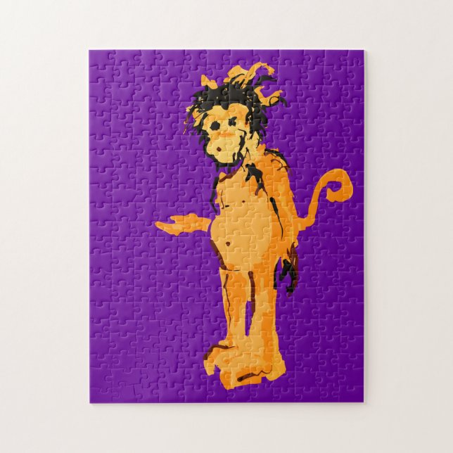 monkey ink jigsaw puzzle (Vertical)