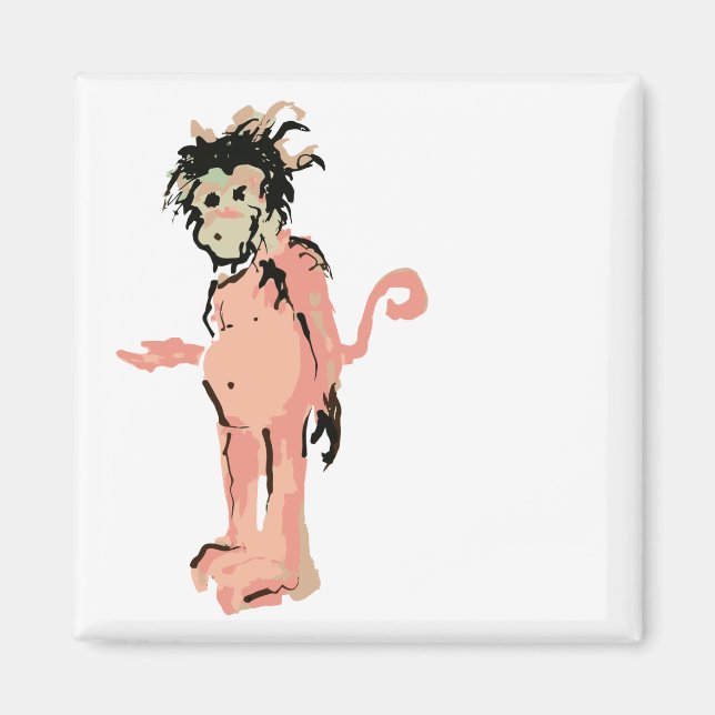 monkey ink magnet (Front)