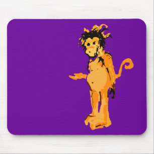 monkey ink mouse pad