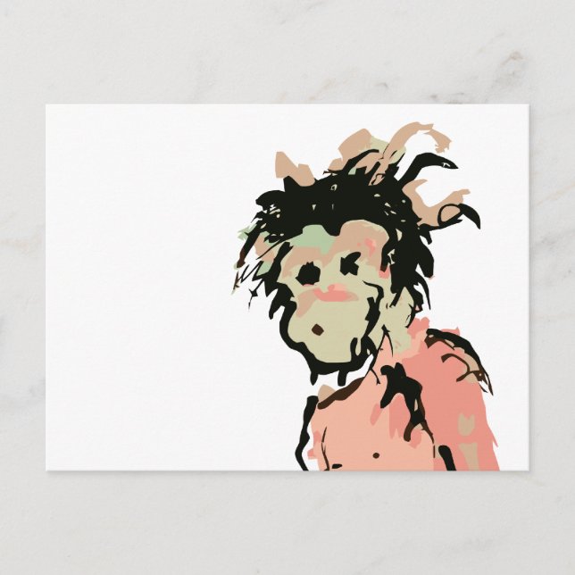 monkey ink postcard (Front)