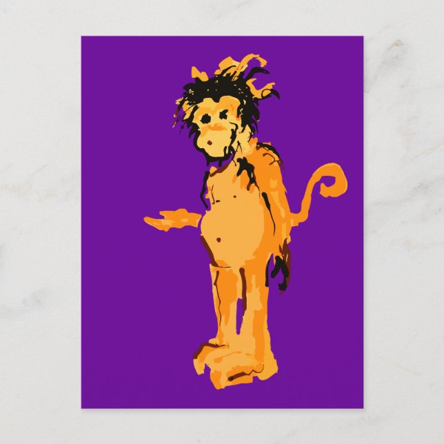 monkey ink postcard (Front)