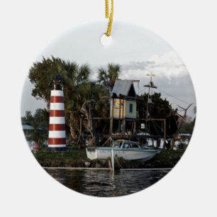 Monkey Island Ceramic Ornament