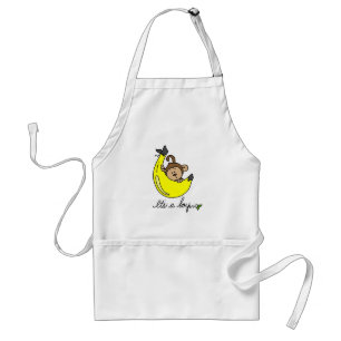 Monkey It's a Boy Tshirts and Gifts Standard Apron