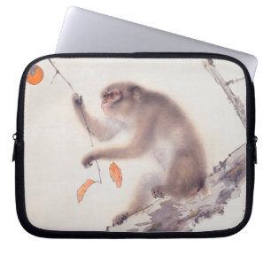 Monkey Japanese Painting Chinese Zodiac Birthday S Laptop Sleeve