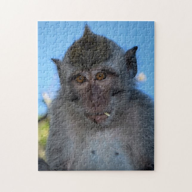 Monkey Jigsaw Puzzle (Vertical)