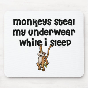 Monkey Joke Mousepads