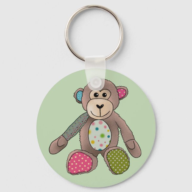 monkey key ring (Front)