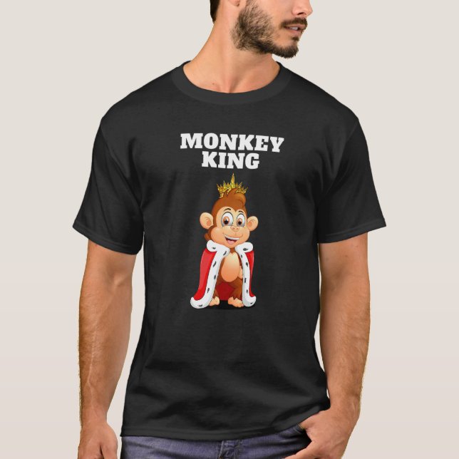 Monkey King Boys Monkey  Mens Monkey  1 T-Shirt (Front)