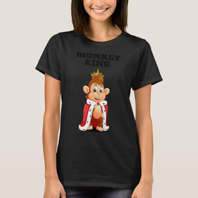 Monkey King Boys Monkey  Mens Monkey T-Shirt (Front)