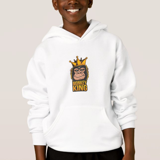 Monkey King Kid's Hoodie (Front)