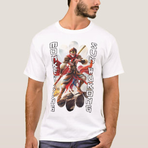 Monkey King Version 1 Men White T-Shirt