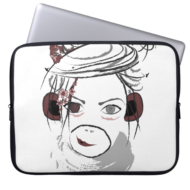 monkey. laptop sleeve (Front)