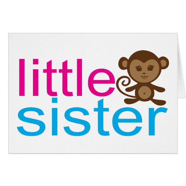 Monkey Little Sister (Front Horizontal)