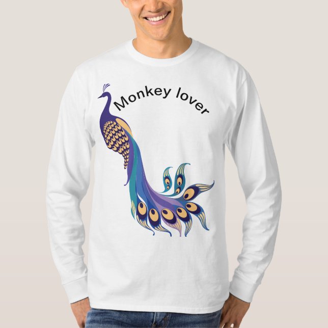 Monkey lover T-Shirt (Front)