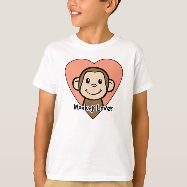 Monkey Lover T-Shirt (Front)