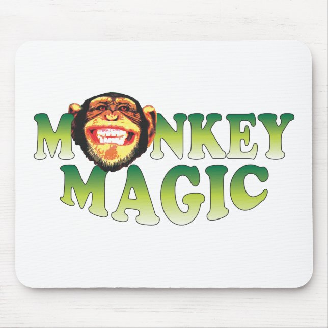 Monkey Magic. Mouse Pad (Front)