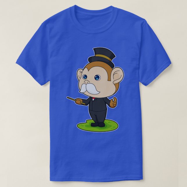 Monkey Magician Magic wand T-Shirt (Design Front)