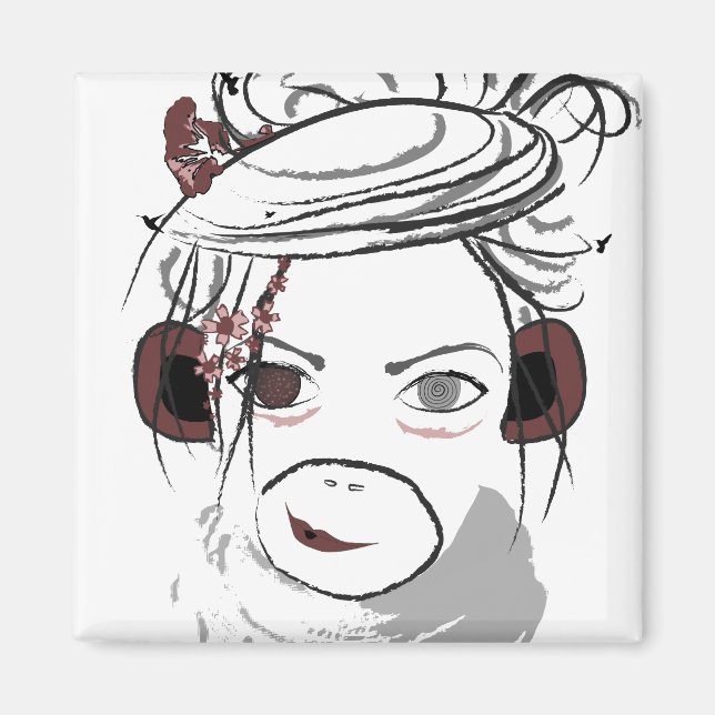 monkey. magnet (Front)