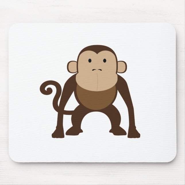 Monkey Mouse Pad (Front)