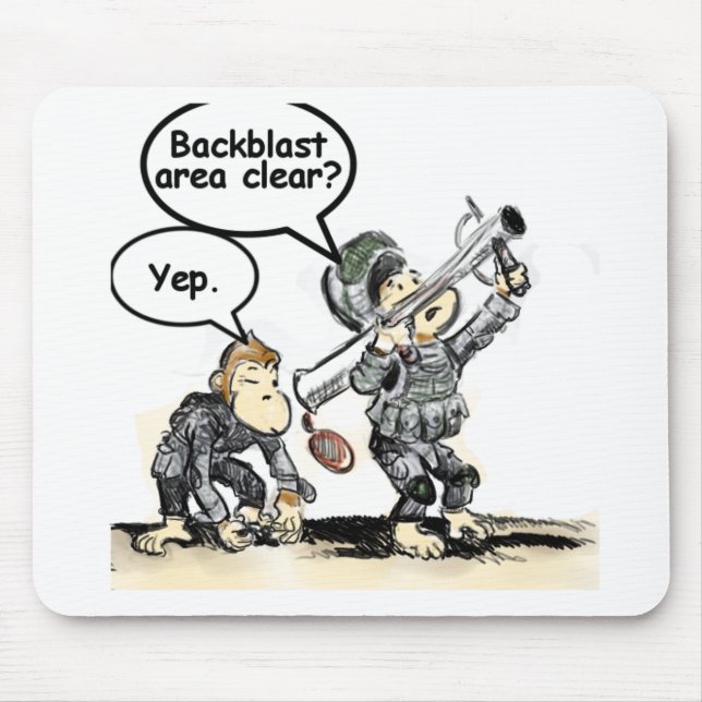 Monkey Mousepad (Front)