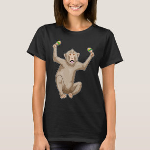 Monkey Musician Maracas Music T-Shirt