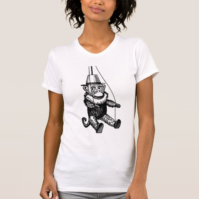 Monkey On A String Light T-shirt (Front)
