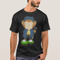 Monkey Pensioner Walking stick