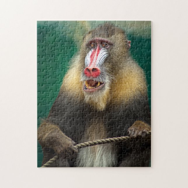 Monkey Photograph Best Wildlife Photos Jigsaw Puzzle (Vertical)