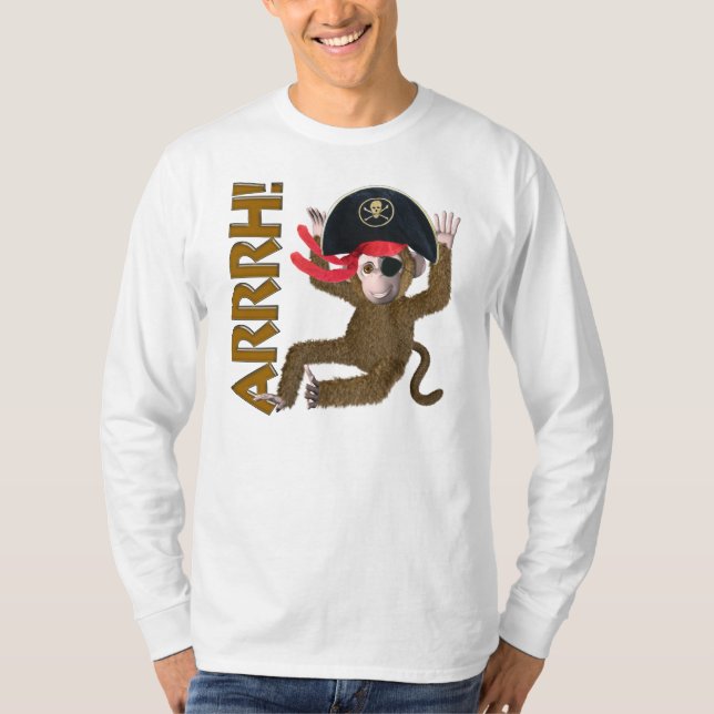 Monkey Pirate T-Shirt (Front)