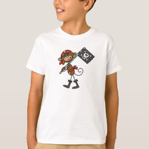 Monkey Pirate With Flag Tshirts and Gifts