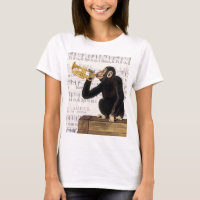 Monkey Playing Trumpet